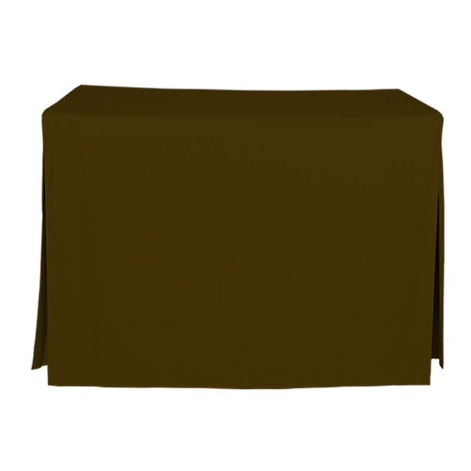 Tablevogue 4-Foot Chocolate Table Cover Thumbnail