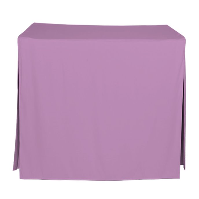 Tablevogue 34-Inch Square Lilac Table Cover Thumbnail