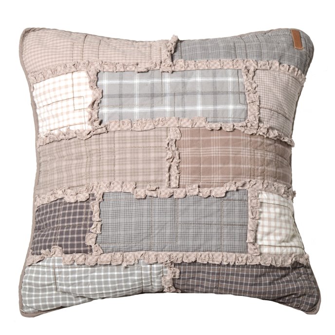 Smoky Cobblestone Decorative Pillow Thumbnail