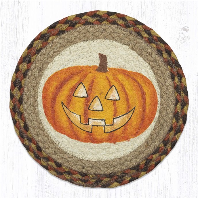 Trick or Treat Printed Round Trivet 10"x10" Thumbnail