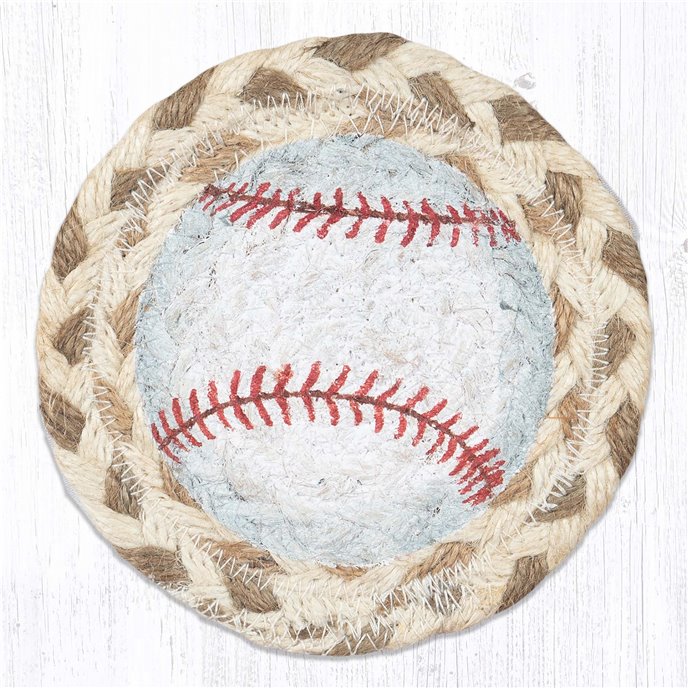 Baseball Printed Coaster 5"x5" Set of 4 Thumbnail