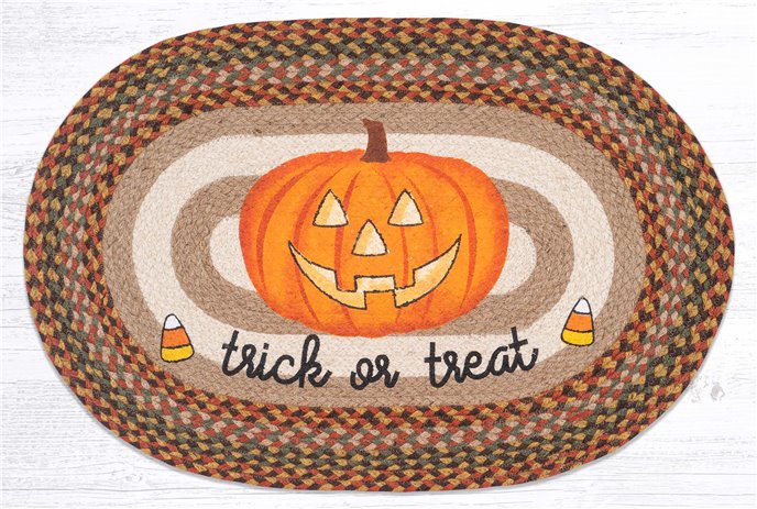 Trick or Treat Oval Rug 20"x30" Thumbnail