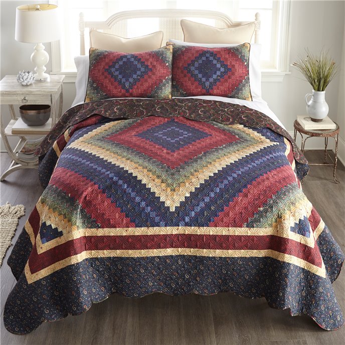 Chesapeake 3PC Polyester Queen Quilt Set Thumbnail