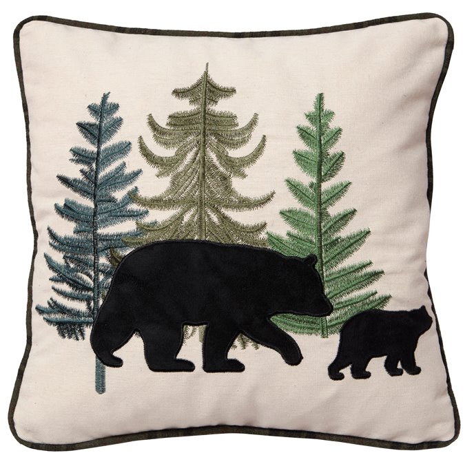 Bear Family pillow Thumbnail