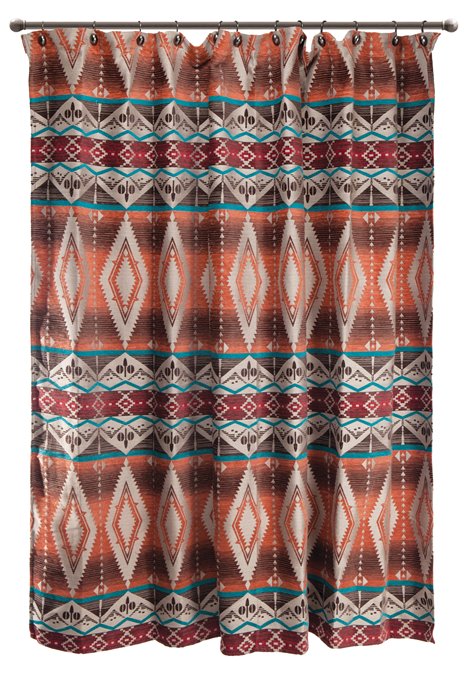 Carstens Mojave Sunset Southwestern Shower Curtain Thumbnail