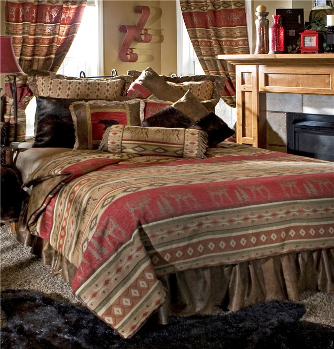 Carstens Adirondack Rustic Cabin Comforter Set, Queen Thumbnail