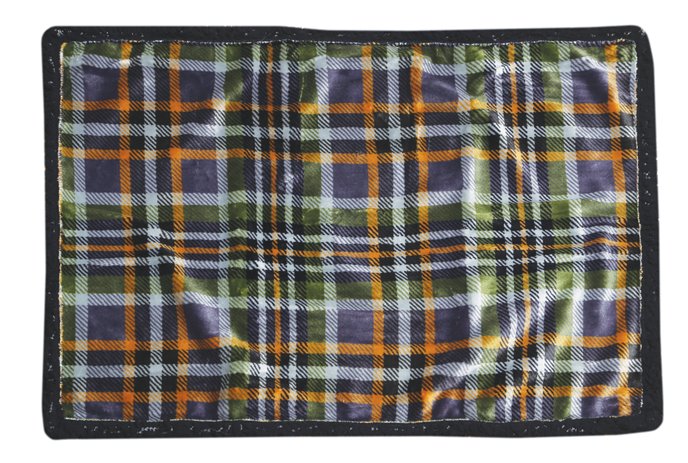 Gray Plaid S/M - Black sherpa Dog Blanket Thumbnail