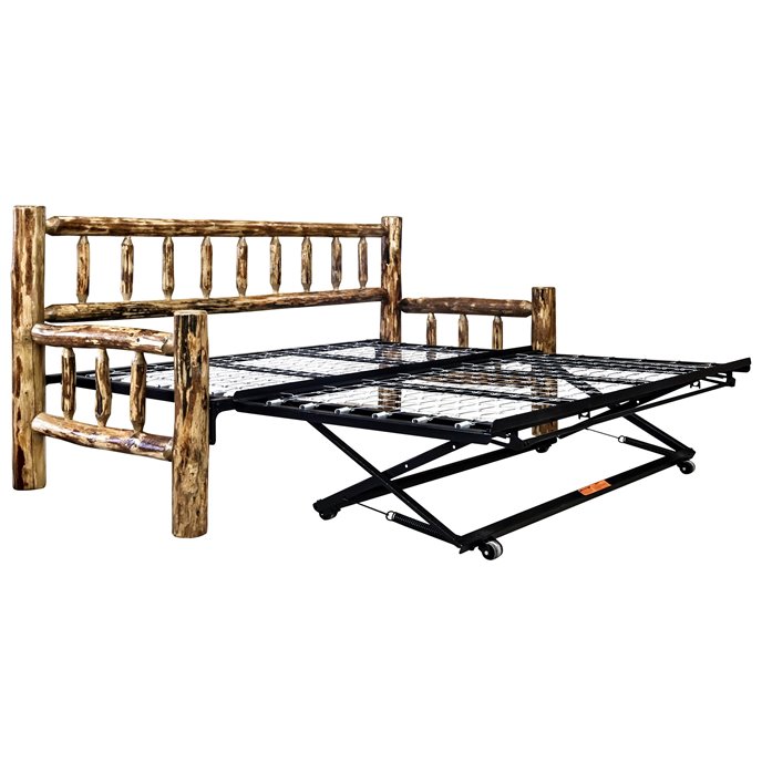 Glacier Day Bed w/ Pop Up Trundle Bed Thumbnail