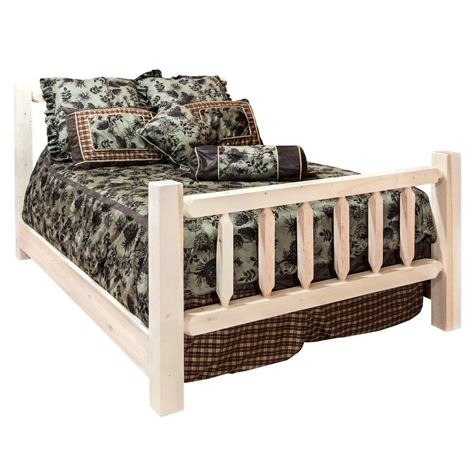 Homestead Twin Bed - Clear Lacquer Finish Thumbnail