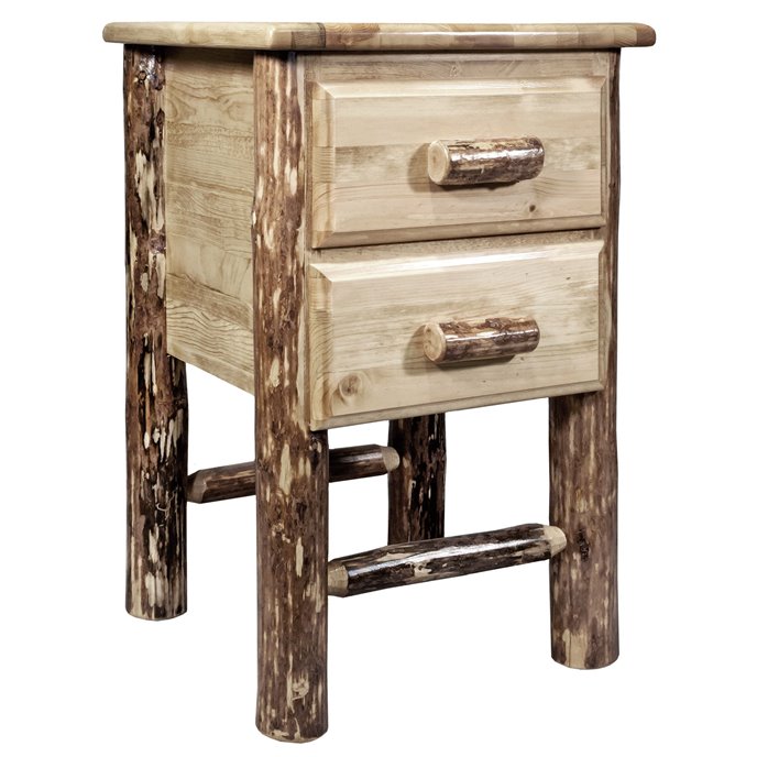 Glacier Nightstand w/ 2 Drawers Thumbnail