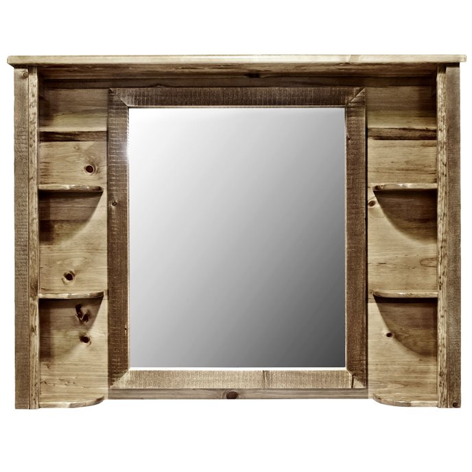 Homestead Deluxe Dresser Mirror - Stain & Clear Lacquer Finish Thumbnail