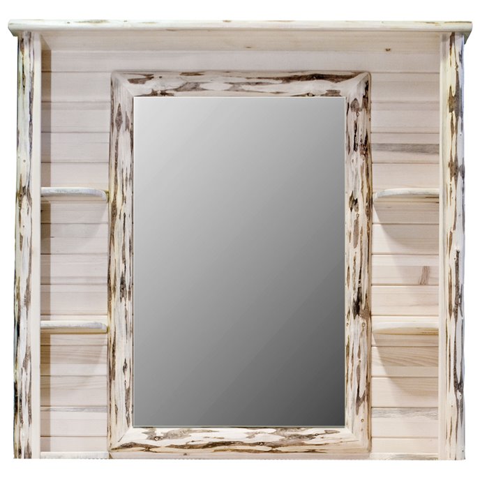 Montana Deluxe Dresser Mirror - Clear Lacquer Finish Thumbnail