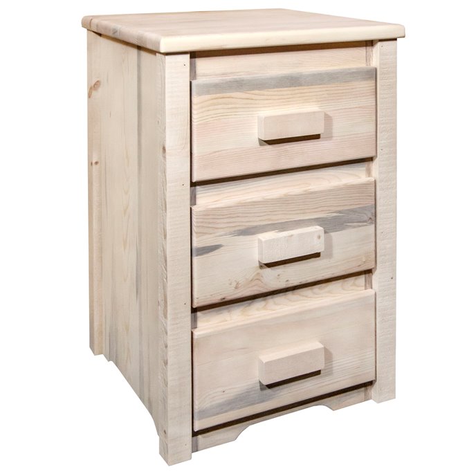 Homestead Nightstand w/ 3 Drawers - Ready to Finish Thumbnail