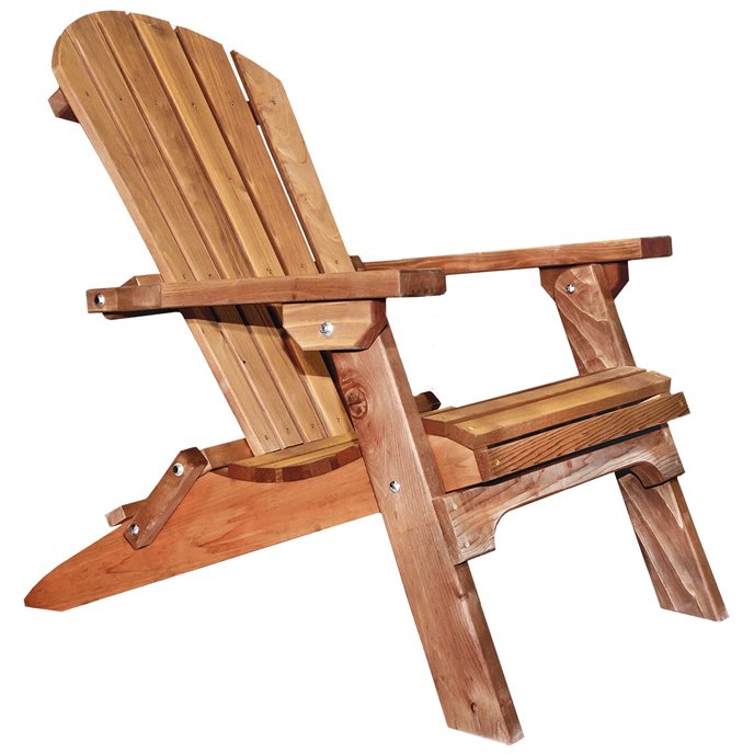 Western Red Cedar Adirondack Chair - Exterior Stain Finish Thumbnail