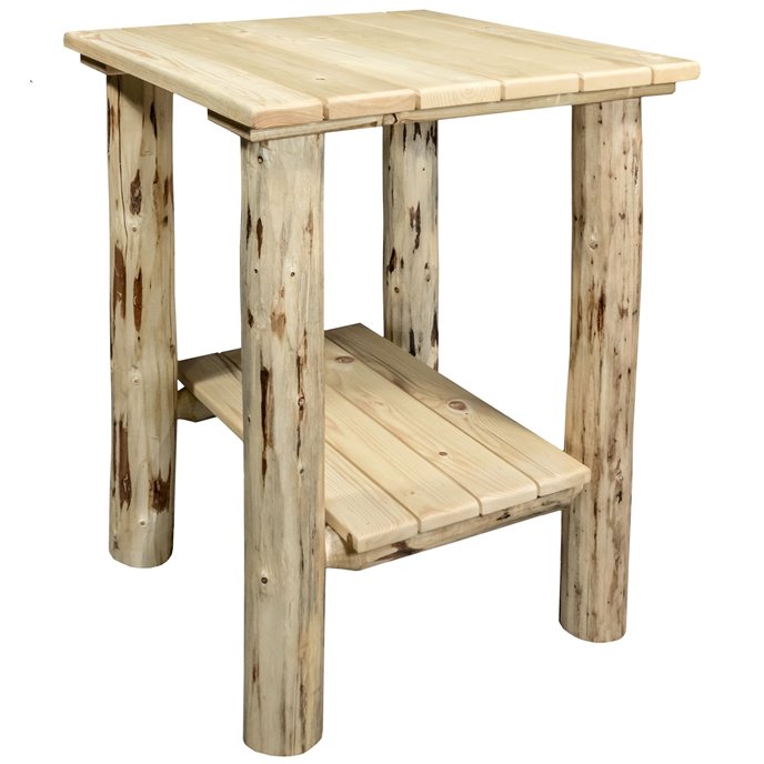 Montana Exterior End Table - Clear Exterior Finish Thumbnail