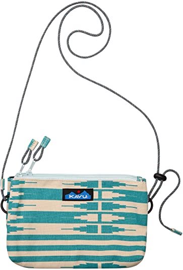 Kavu Skyline Ikat Dosewallips Double Zip Mini Crossbody Bag Thumbnail