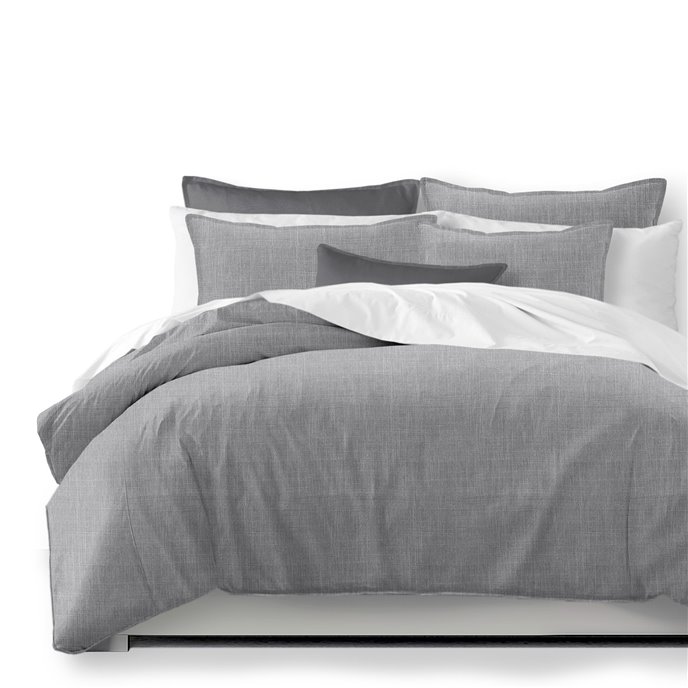 Austin Gray Coverlet and Pillow Sham(s) Set - Size Queen Thumbnail