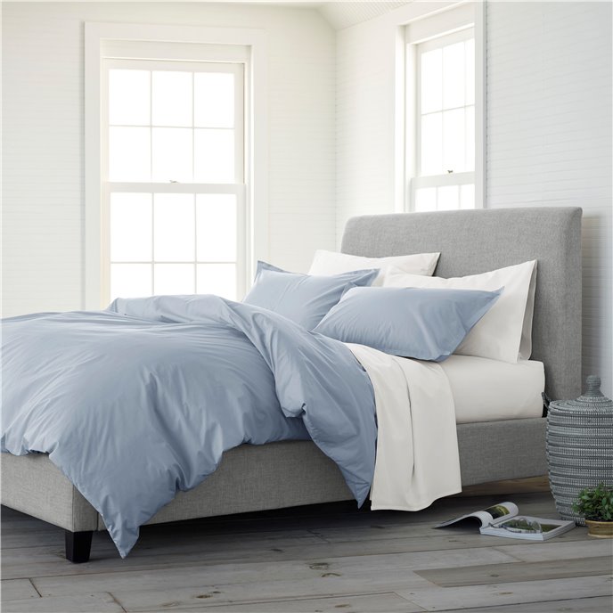 Martex EcoPure Comfort Wash Twin Light Blue Comforter Set Thumbnail