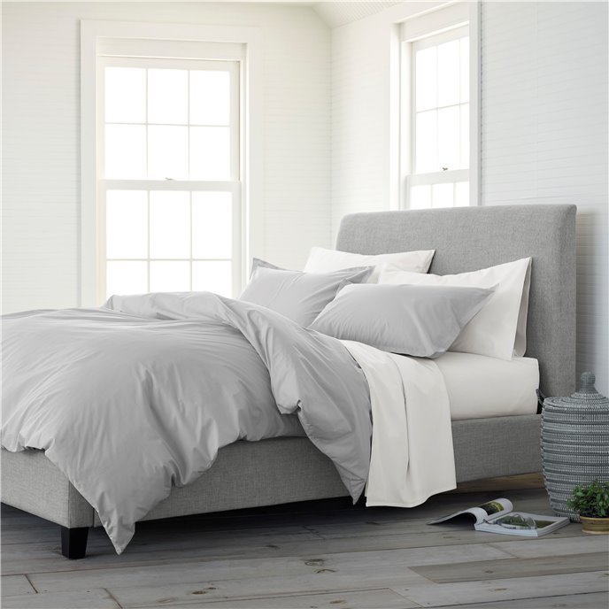 Martex EcoPure Comfort Wash Twin Light Gray Comforter Set Thumbnail