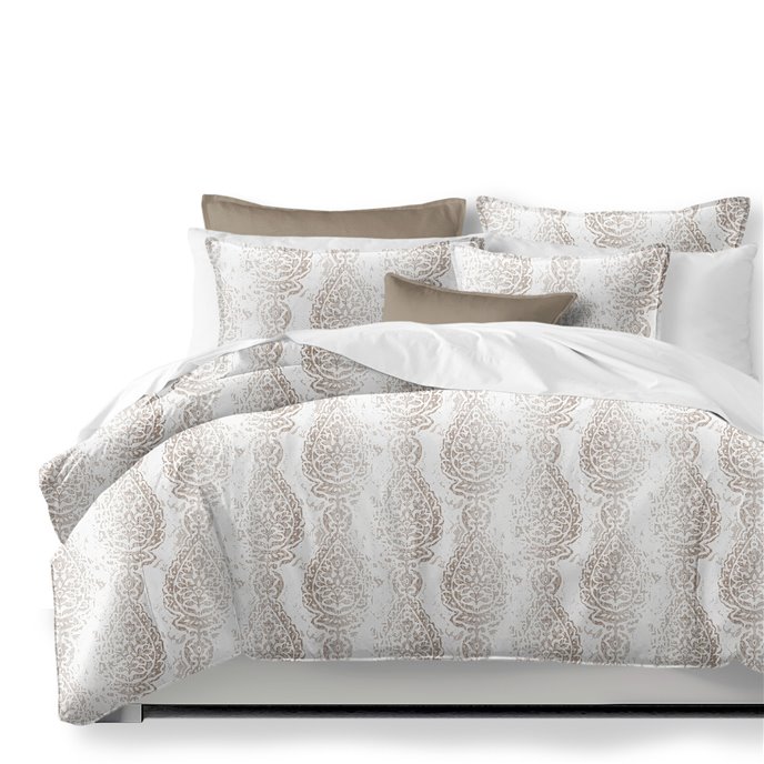 Taylor's Pick Ecru Coverlet and Pillow Sham(s) Set - Size Queen Thumbnail