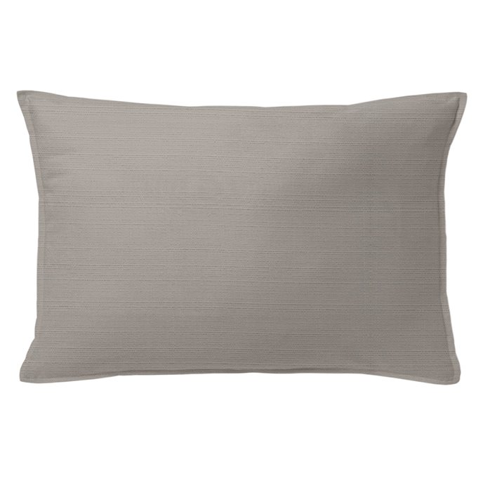 Nova Taupe Decorative Pillow - Size 14"x20" Rectangle Thumbnail