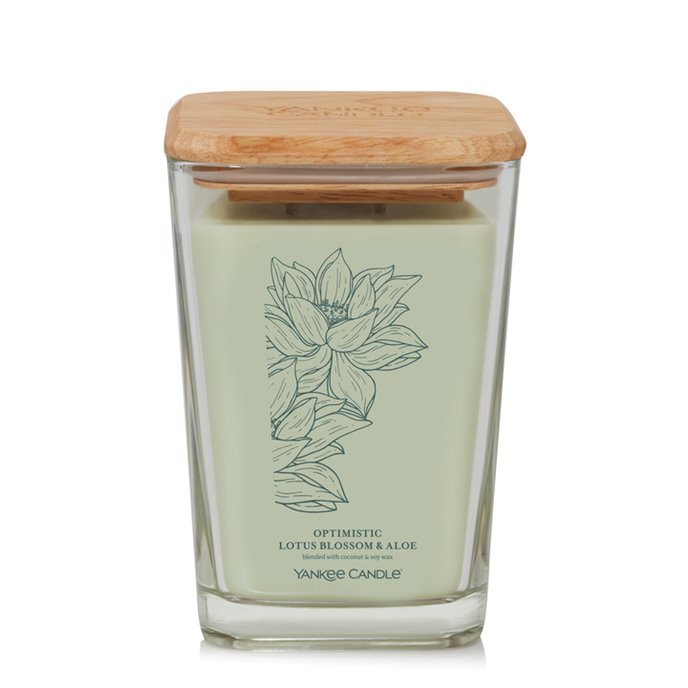 Yankee Candle Optimistic Lotus Blossom & Aloe Large Square Candle Thumbnail