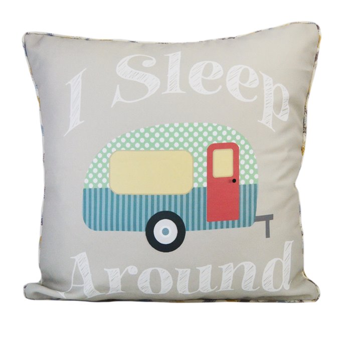 Lake Retreat Decorative Pillow -  Camper Thumbnail