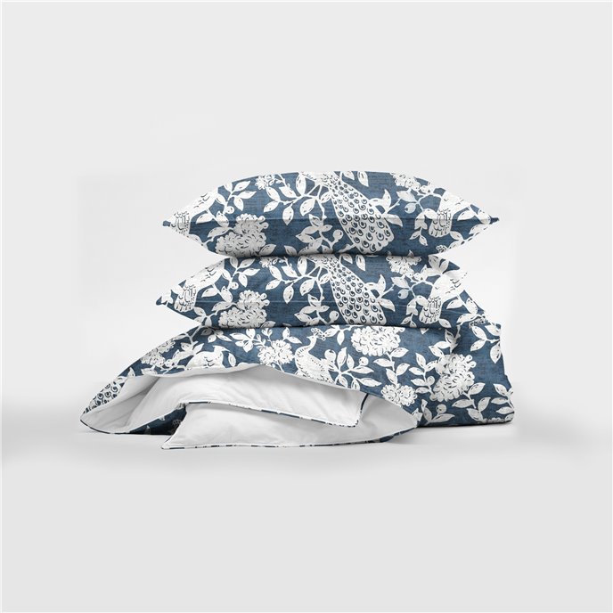 Lark Navy Euro Pillow Sham Thumbnail