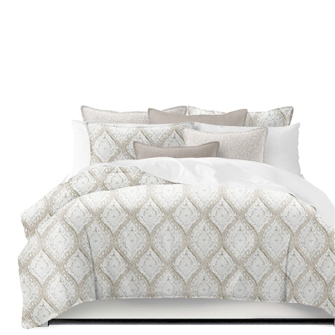 Cressida Linen King Duvet Cover & 2 Shams Set Thumbnail