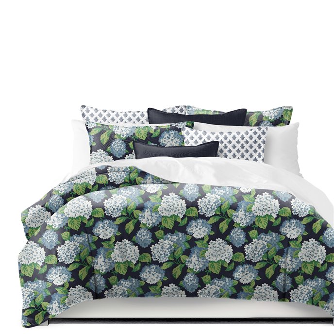 Midnight Garden Navy California King Comforter & 2 Shams Set Thumbnail