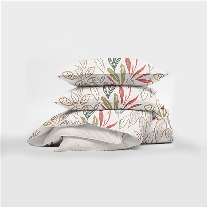 Fall Foliage Beige Standard/Queen Pillow Sham Thumbnail