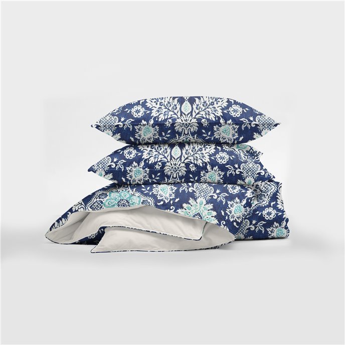 Osha Blue/Aqua King Pillow Sham Thumbnail