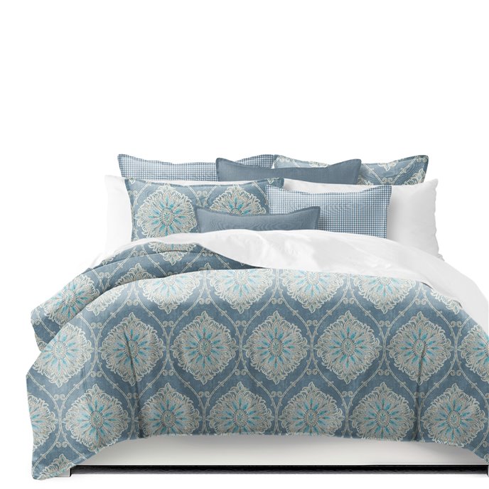 Bellamy Blue King Comforter & 2 Shams Set Thumbnail