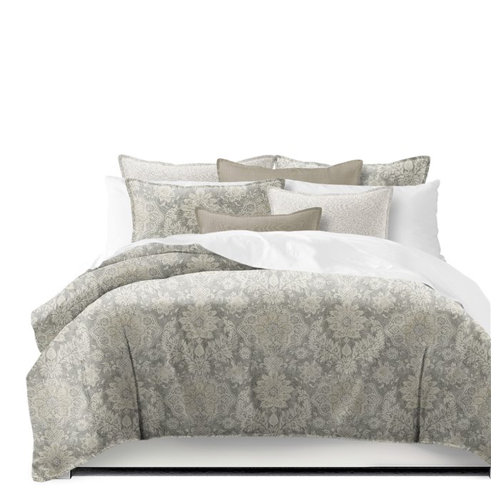 Osha Taupe/Beige Twin Duvet Cover & 1 Sham Set Thumbnail