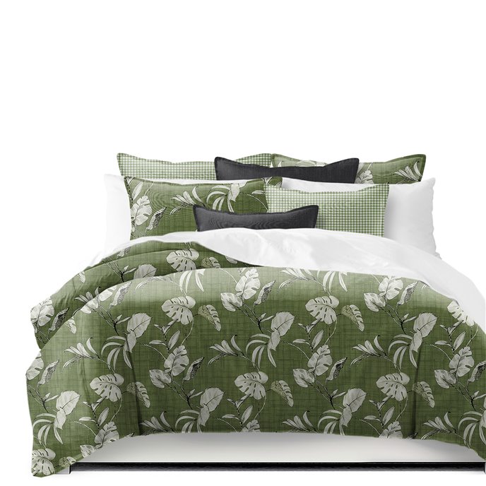 Tropez Green Twin Comforter & 1 Sham Set Thumbnail