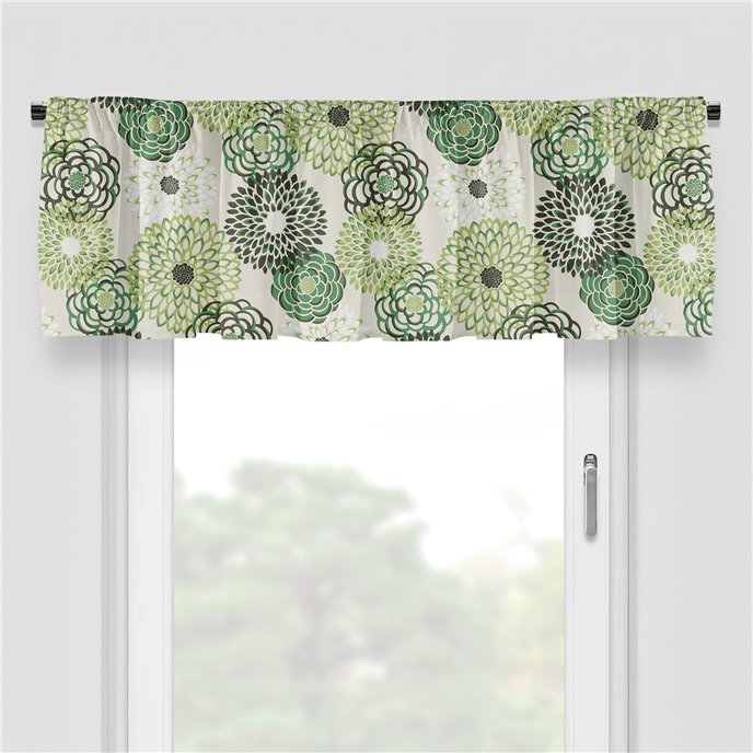 Gardenstow Green Tailored Valance Thumbnail