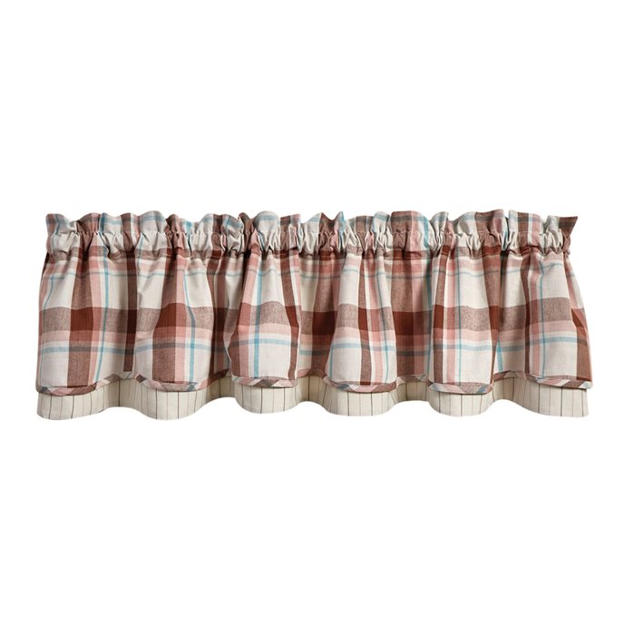 Mountbatten Lined Layered Valance 72X16 Thumbnail