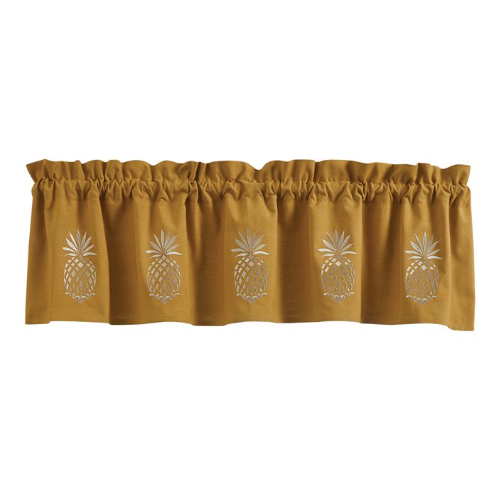 Pineapple Lined Valance 60X14 Thumbnail