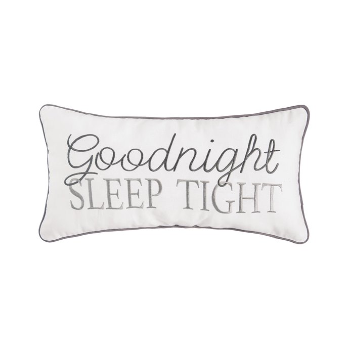 Goodnight Sleep Tight Throw Pillow Thumbnail