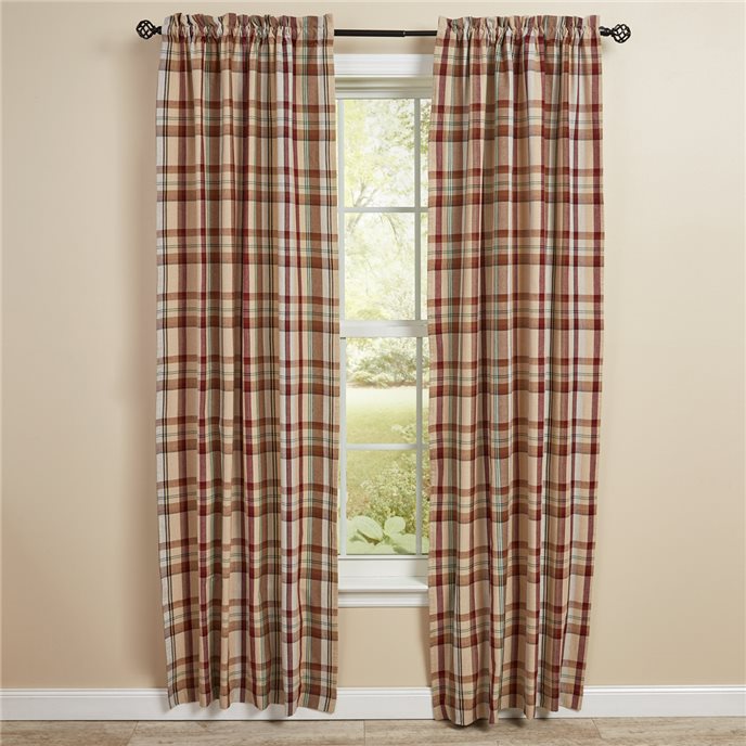 Gamekeeper Plaid Lined Panel Pair 72X84 Thumbnail