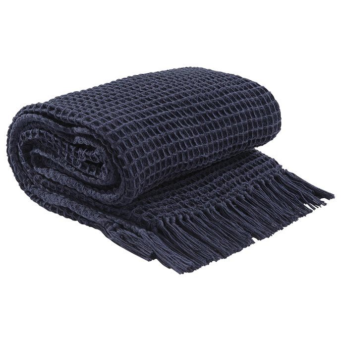 Ellery Throw - Navy Thumbnail