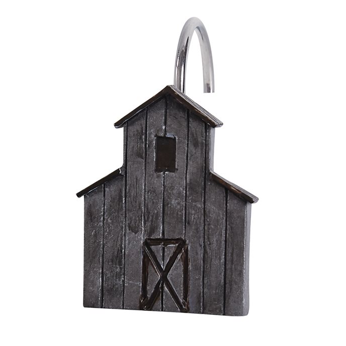 Antique Farmhouse Barn Shower Curtain Hooks Thumbnail