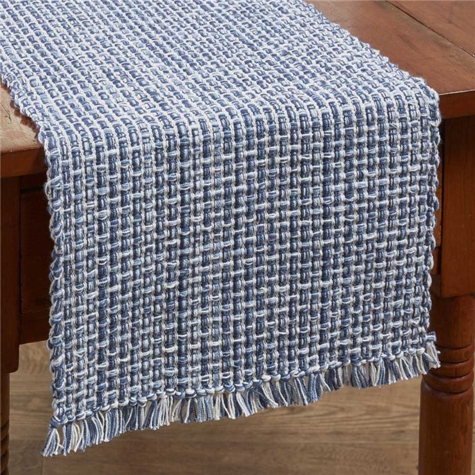 Tweed Denim Table Runner 36" Thumbnail