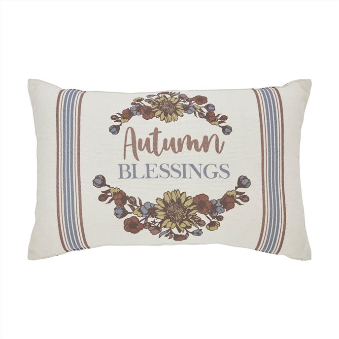 Bountifall Autumn Blessings Pillow 14x22 Thumbnail