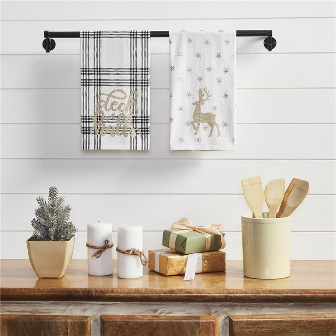 Wintergleam Tea Towel Set of 2 19x28 Thumbnail