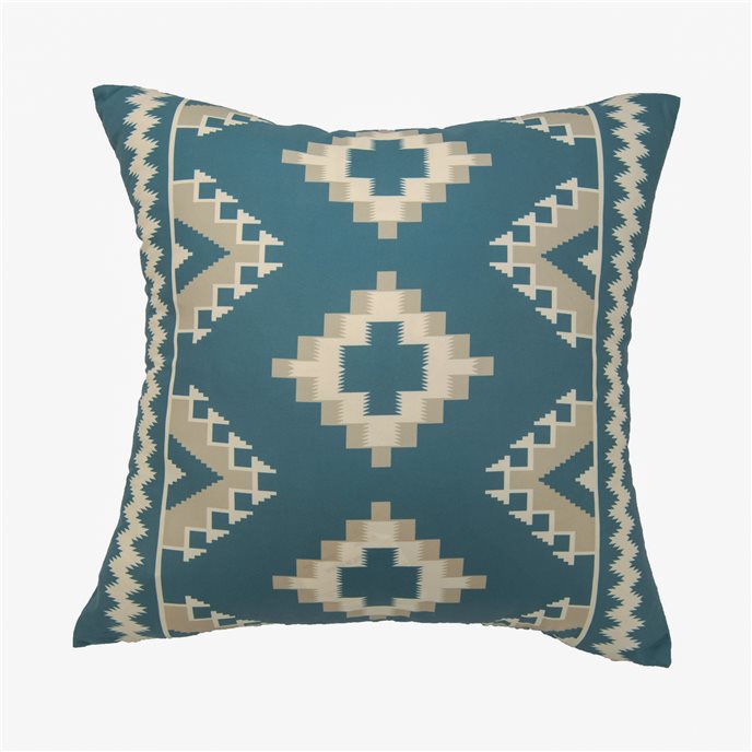 Mesquite Blue Motifs Decorative Pillow Thumbnail