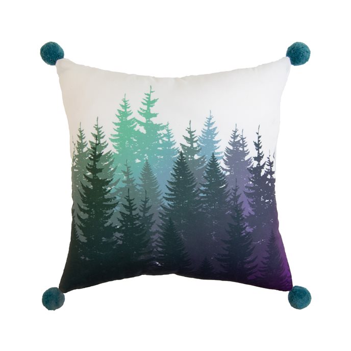 Bear Mountain Tree Decorative Pillow Thumbnail