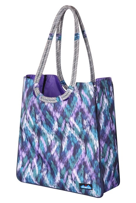 Kavu Glacier Ikat Market Bag Tote Thumbnail