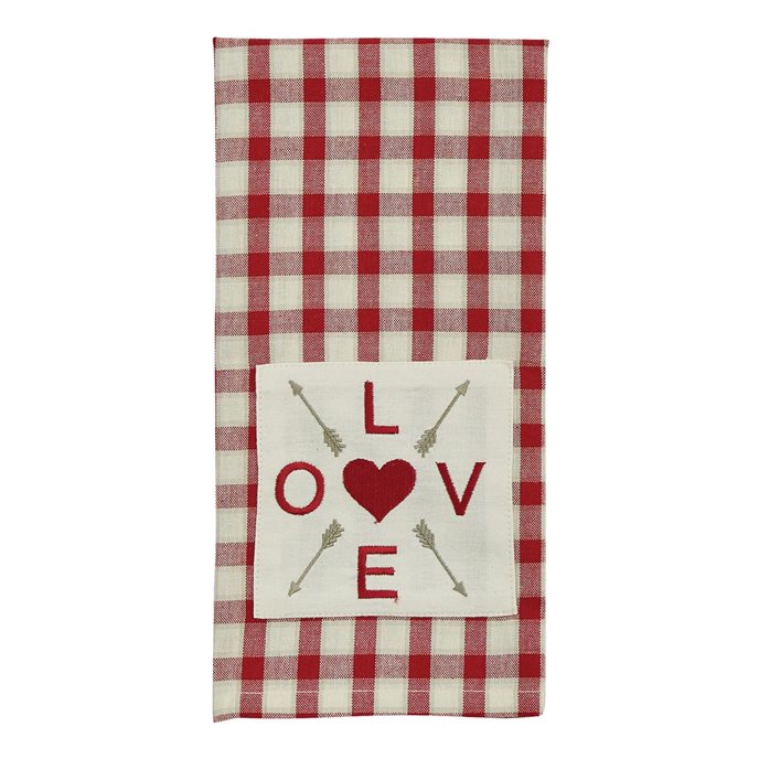 Love Applique Dishtowel Thumbnail