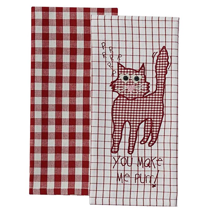 You Make Me Purr 2 Dishtowel Set Thumbnail